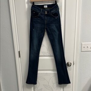 Hudson “Beth” Jeans Blue Boot Cut Denim